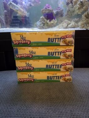 Sunny Days Squeeezy Jumbo Salted Butter Squishy Toy 14oz